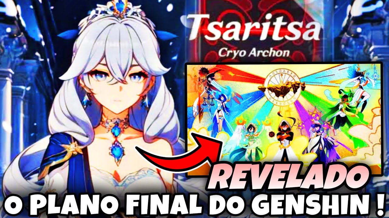 (Teoria) O FINAL DO GENSHIN ! CELÉSTIA & O PLANO DA ARCONTE CRYO !