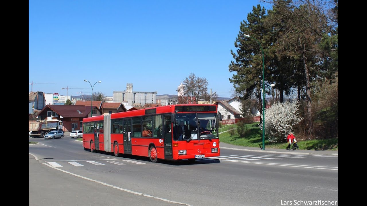 Sound des Mercedes Benz O405GNÜ der Transport Local SA, Tagru Mures (MS 78 TLM I Exexex DB)