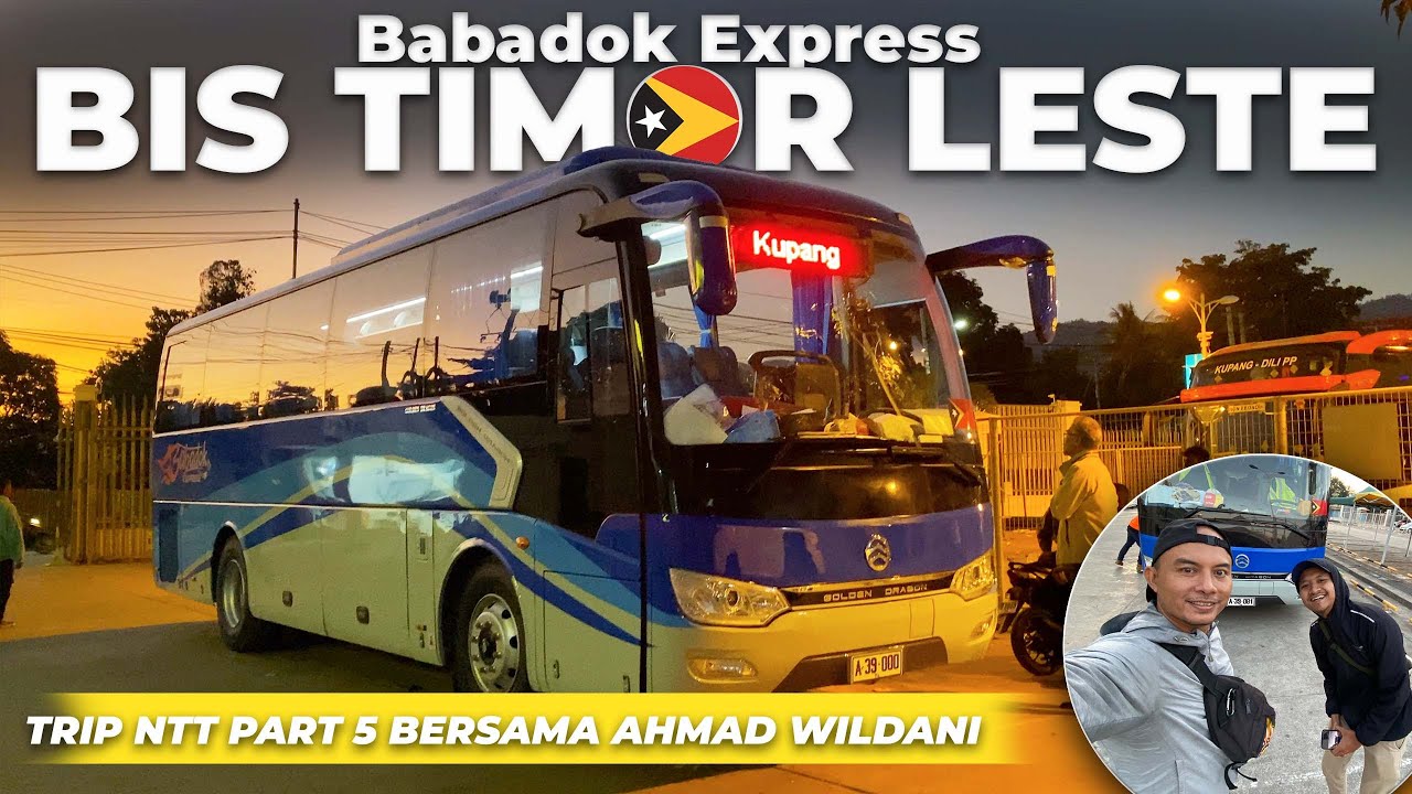 BIS LANGKA ‼️ Melintas Batas Dili - Kupang Bersama PO Babadok Express, Bis Asli Timor Leste