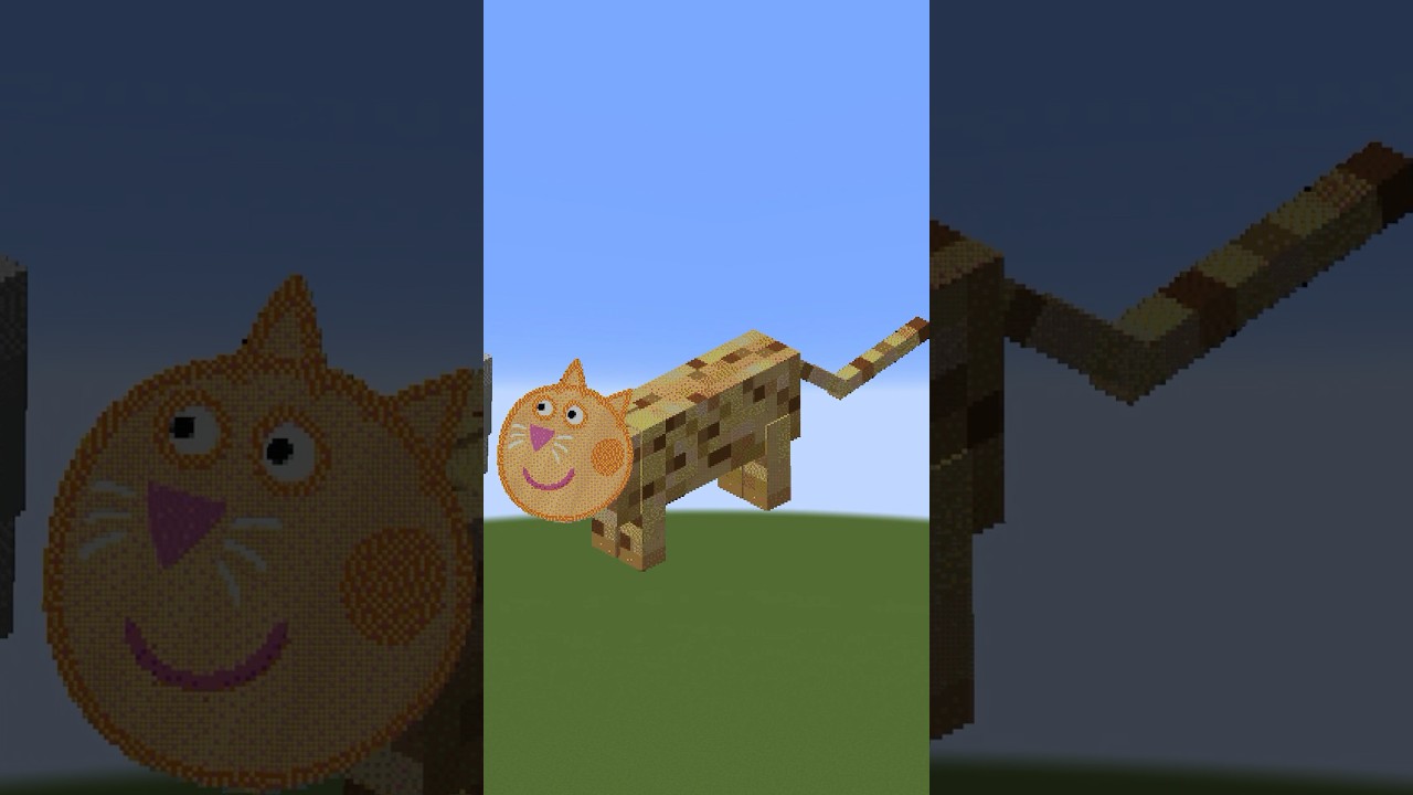 Minecraft animals and sounds with Peppa Pig heads