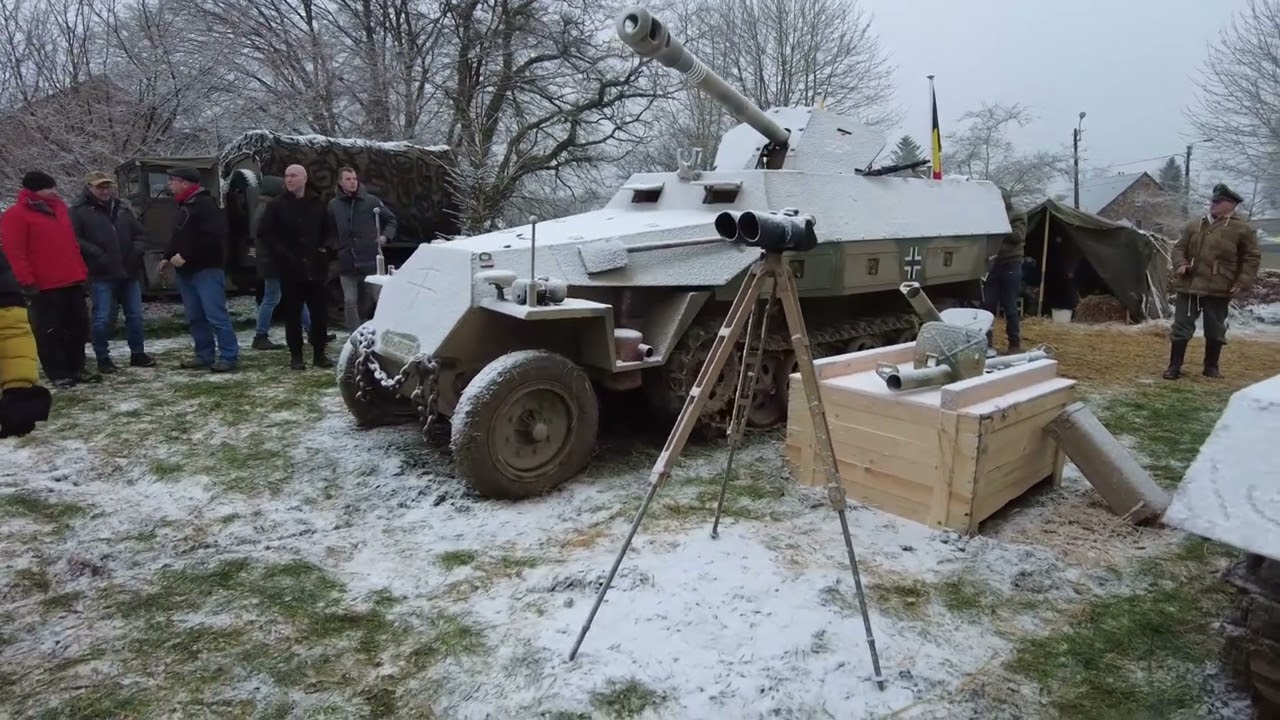 8O° Anniversaire de la Bataille des Ardennes à Manhay (Grandménil)