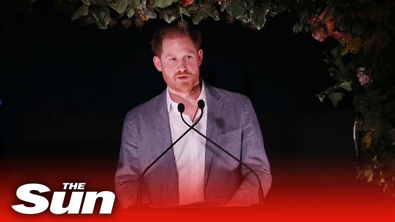 Prince Harry breaks his silence over Megxit at a private dinner for charity Sentebale
