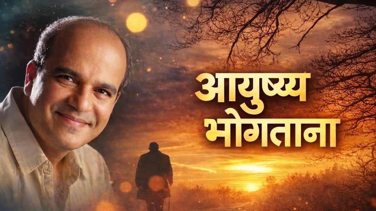 आयुष्य भोगताना (Official Audio) | मराठी गझल | पद्मश्री सुरेश वाडकर | मोरेश्वर निस्ताने |नीलकांत ढोले