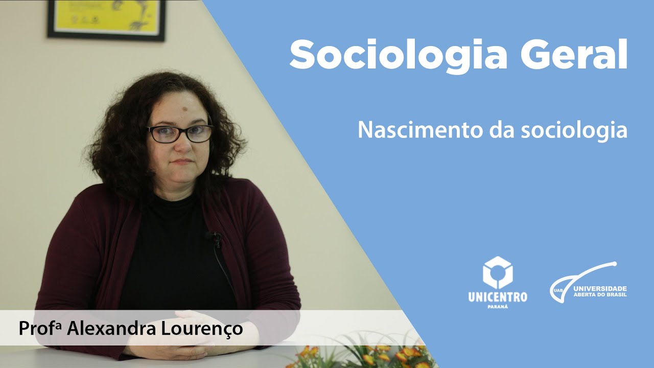 [PED] Nascimento da Sociologia