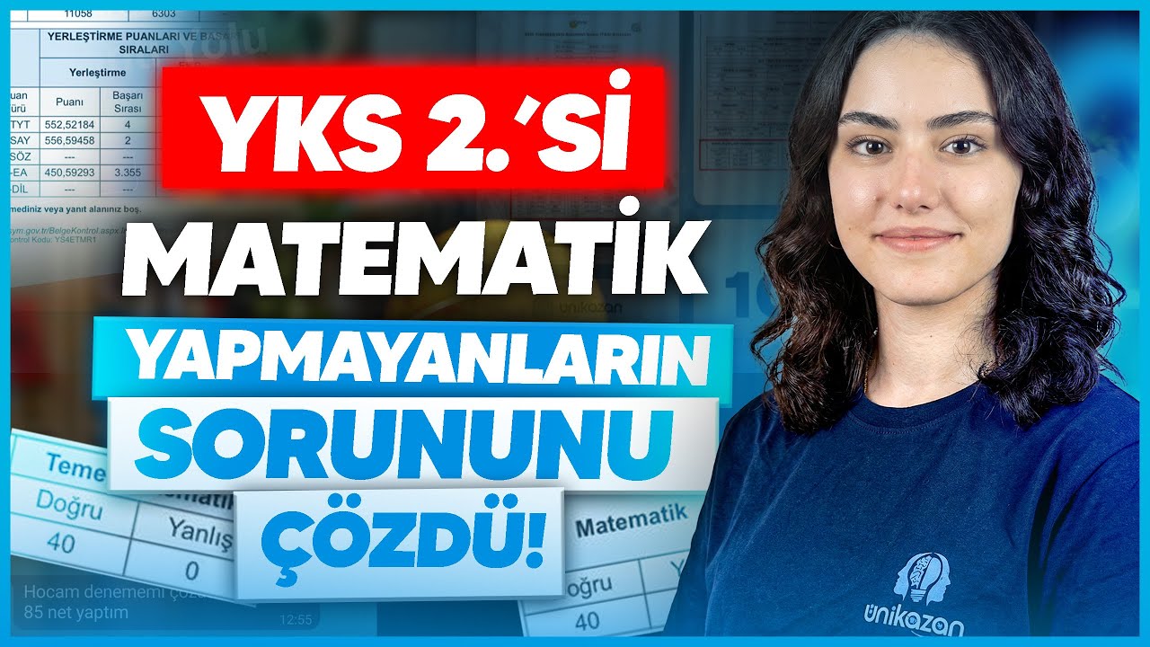 YKS 2.'si Zeynep'in TYT Matematik Sırları! #yks