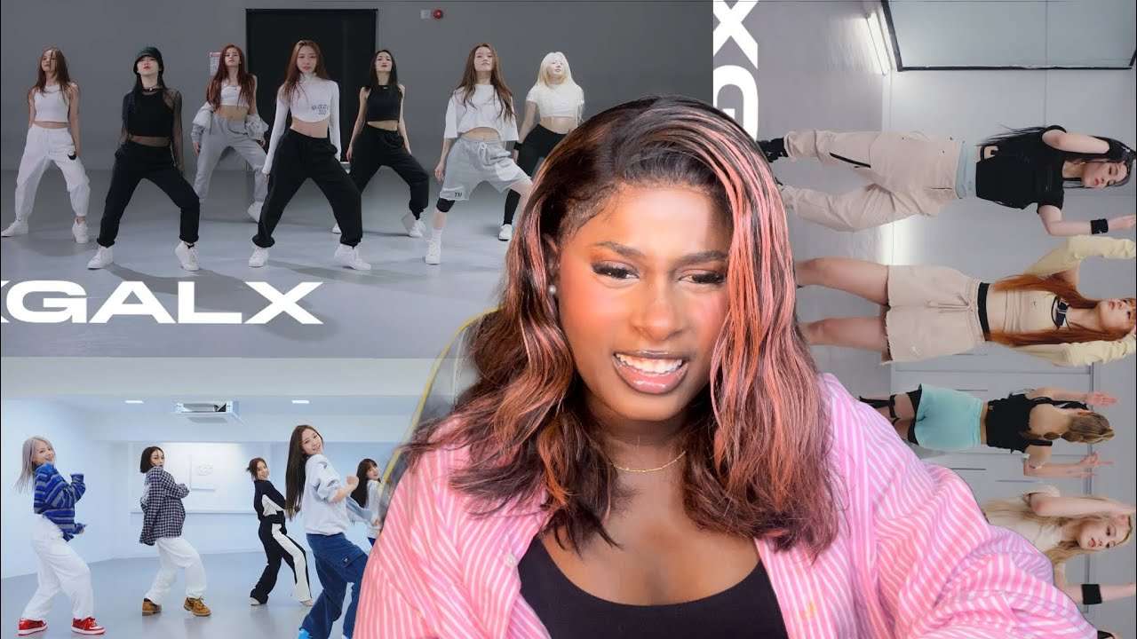 FIRST TIME REACTING TO | XG - Dance Practices SHOOTING STAR, MASCARA & Tippy Toes