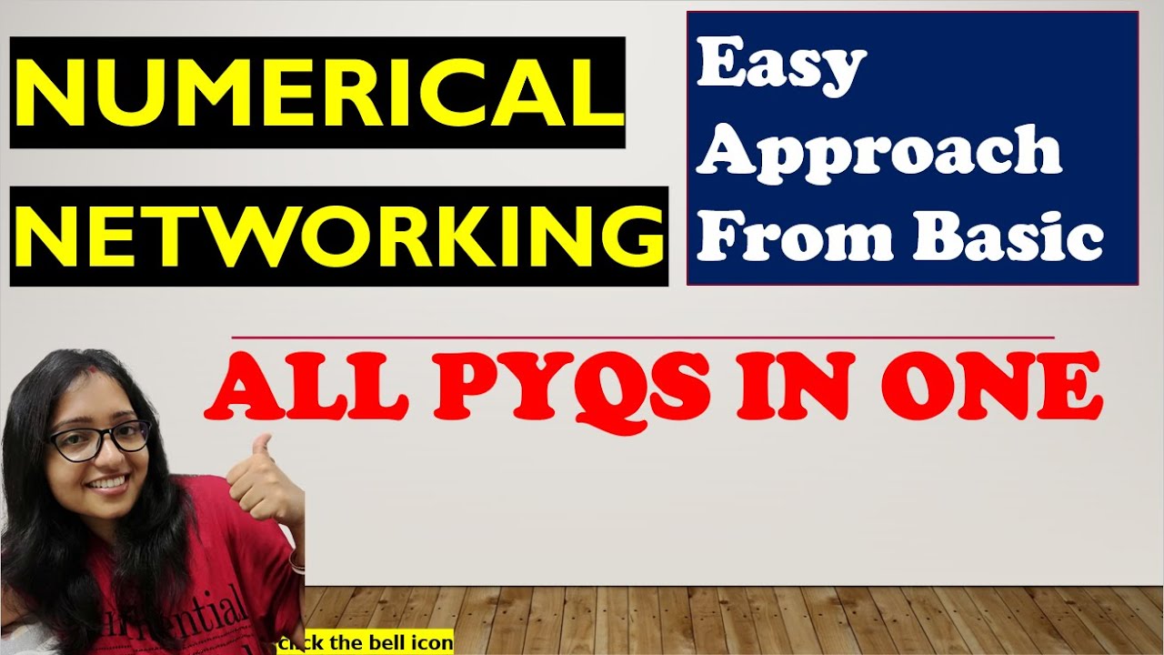 Networking Numerical - Easy Approach | UGC NET PYQs of Computer Network Numerical