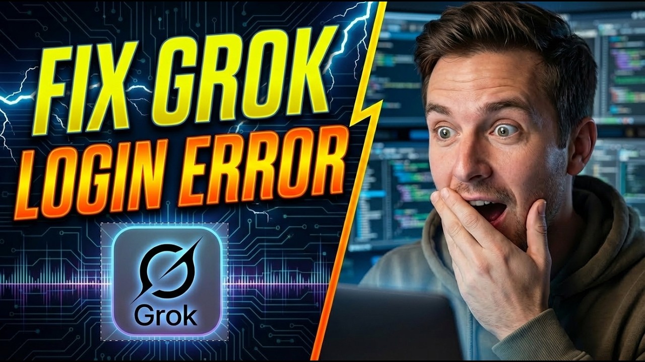 FIX GROK LOGIN ERROR! How to Overcome Grok AI Login Failure (100% Successful)