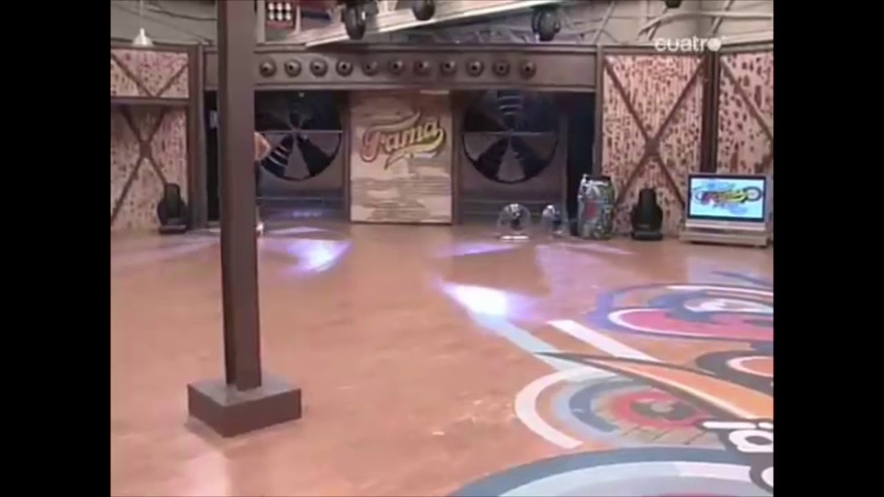 Jonas con Tacones en Fama a bailar! Clase Funky Jonas y Yure