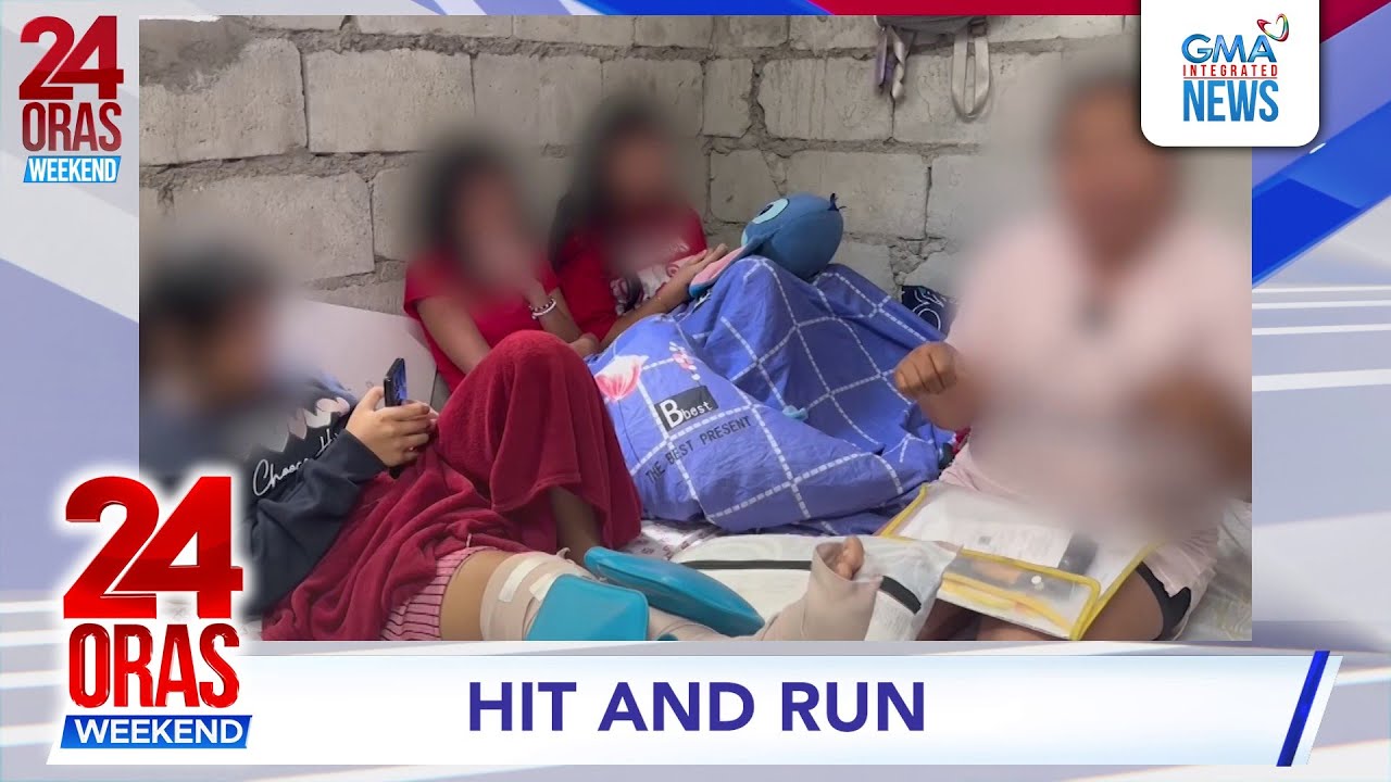 3 dalagita, sugatan matapos mabundol ng motorsiklo | 24 Oras Weekend
