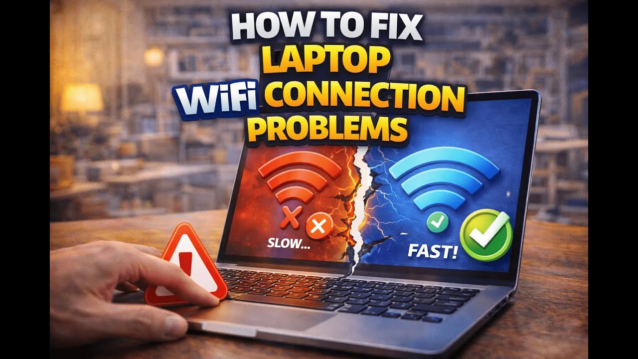 How to Fix Laptop WiFi Connection Problems | Easy Guide