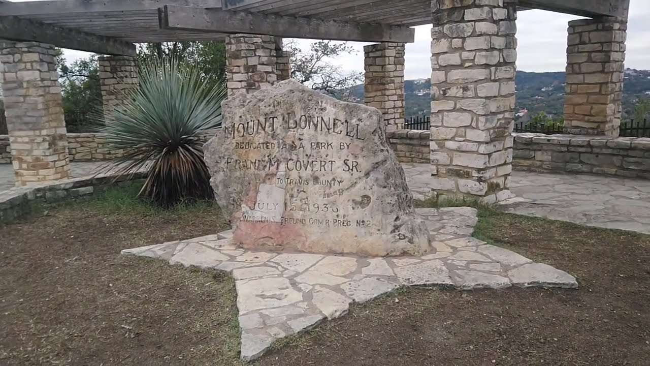 Tour of Mount Bonnell in Austin, Texas