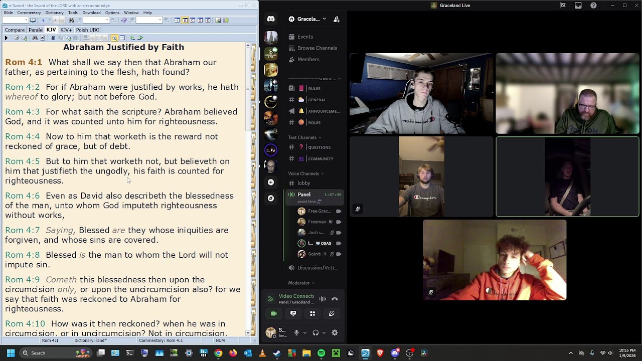 LIVE 1/9/26 | Romans 4 Study | Finding Faith to Trust God
