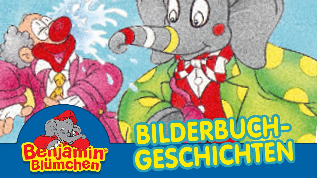 Benjamin Blümchen als Zirkusclown BILDERBUCH GESCHICHTEN
