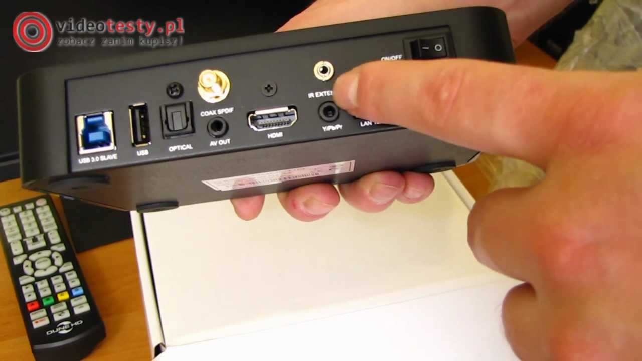 Dune HD TV-303D Unboxing