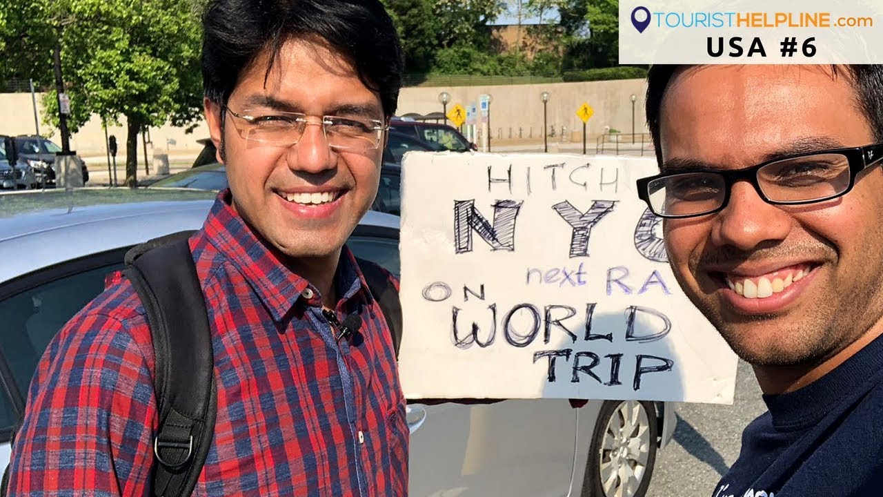 Legal Hitchhiking in USA -2018 | Boston to Washington DC