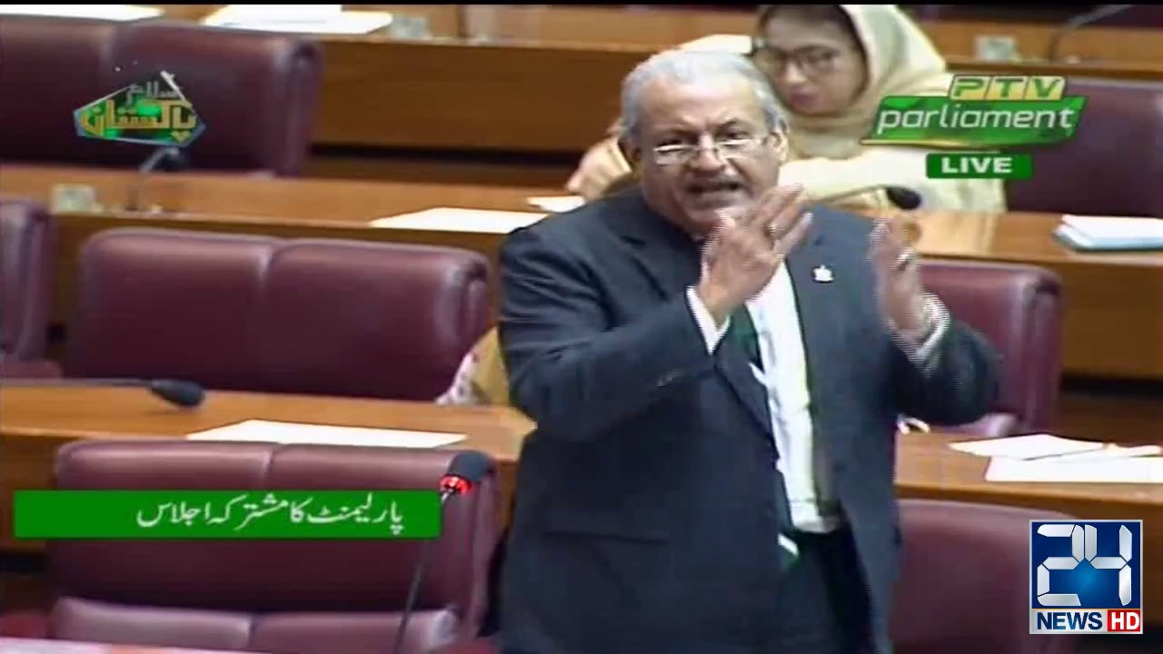 Raza Rabbani Strong Speech on Kashmir In Joint Session