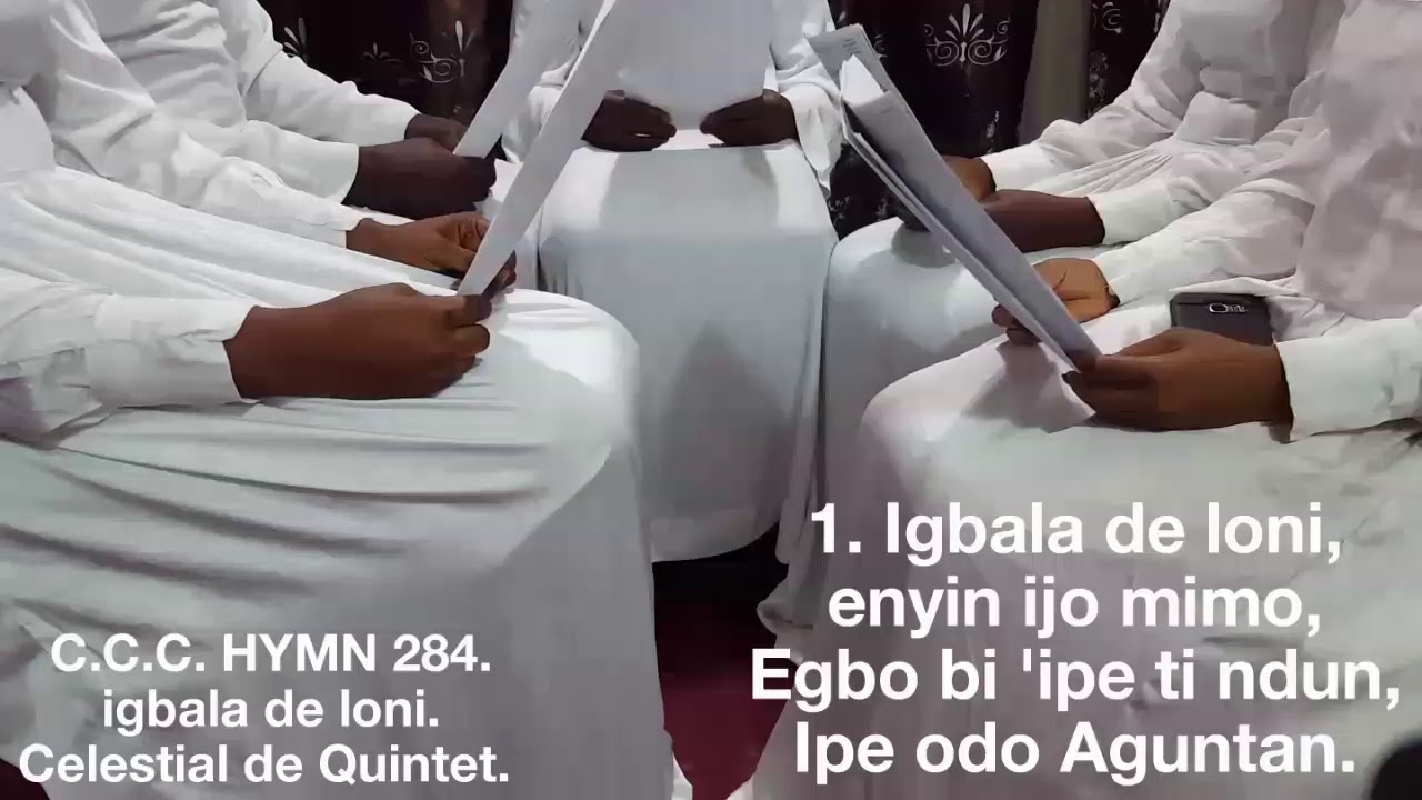Celestial de Quintet CCC Hymn 284, Igbala de loni