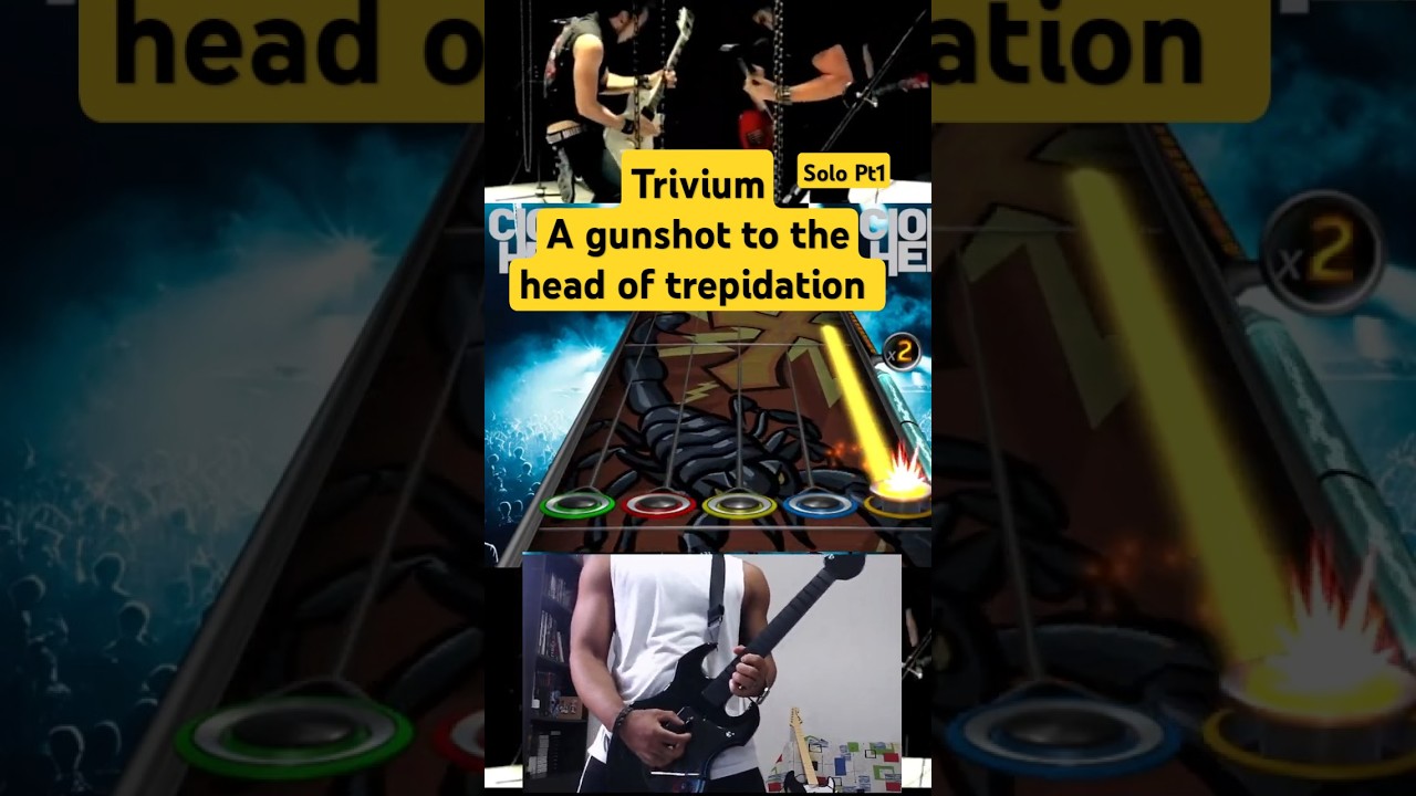 A Gunshot To The Head Of Trepidation solo pt.1  "Trivium"|Clone Hero] (Expert ⭐) 🎸 