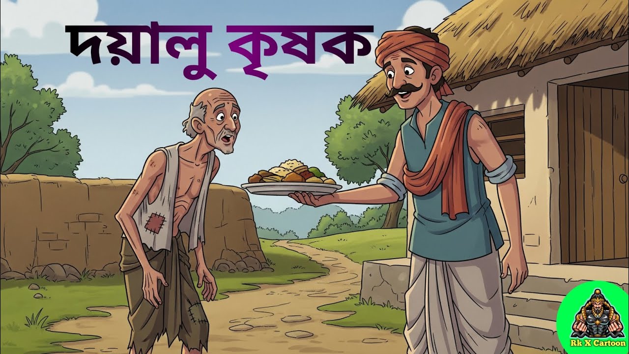 🌾 দয়ালু কৃষকের গল্প | দয়া আর ভালোবাসার শক্তি ❤️