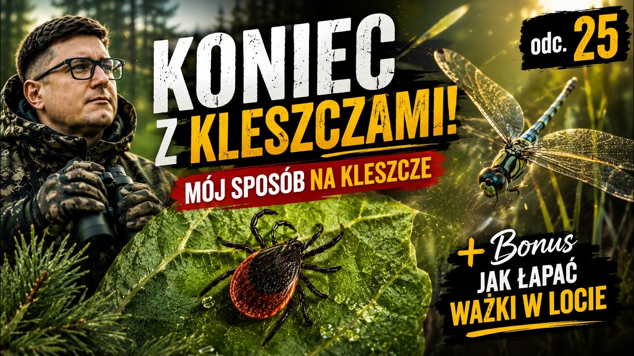 Jak chronić się przed kleszczami? Moje sprawdzone sposoby i środki w terenie. Poradnik Ważki w locie