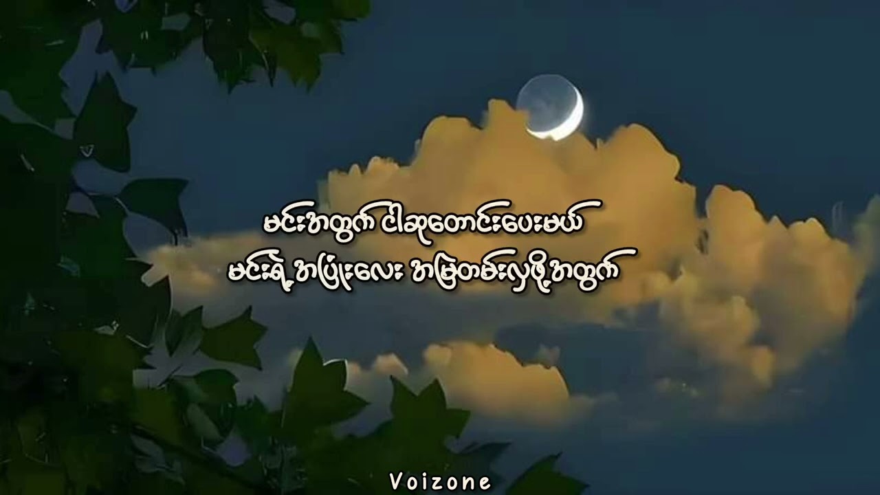 I'm Ok - Bunny Phyoe (Lyrics Video)