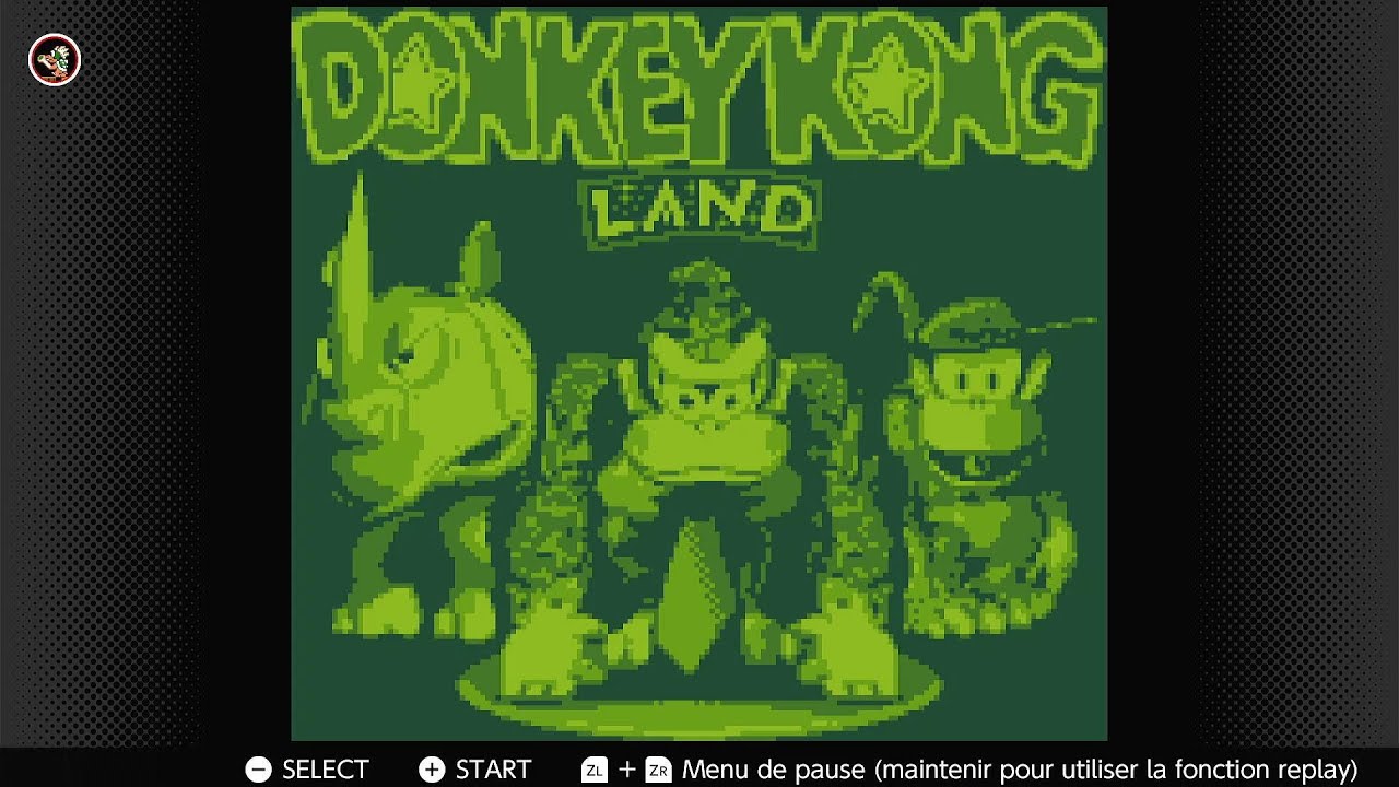 Donkey Kong Land : gameplay Game Boy / Nintendo Switch