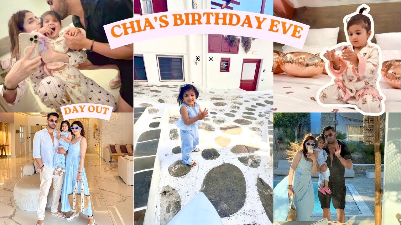Chia's Birthday Eve in Greece ❤️