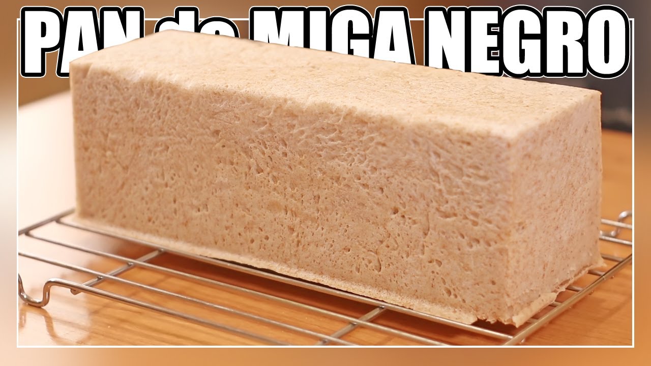 Pan de Miga Negro FACILÍSIMO Y Sin Secretos