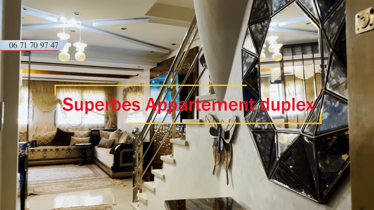 دوبليكس للبيع فى وسط مدينة القنيطرة  👍 3  غرف جميلة 🏠  طريق بوالور  🇲🇦  المغرب
