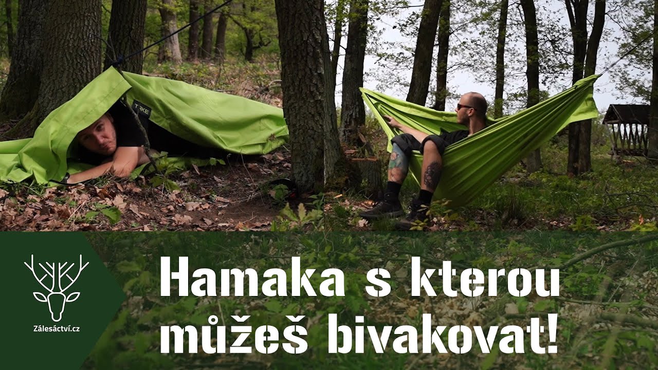 Cože?! Hamaka na bivakování? 👉 Hamavak