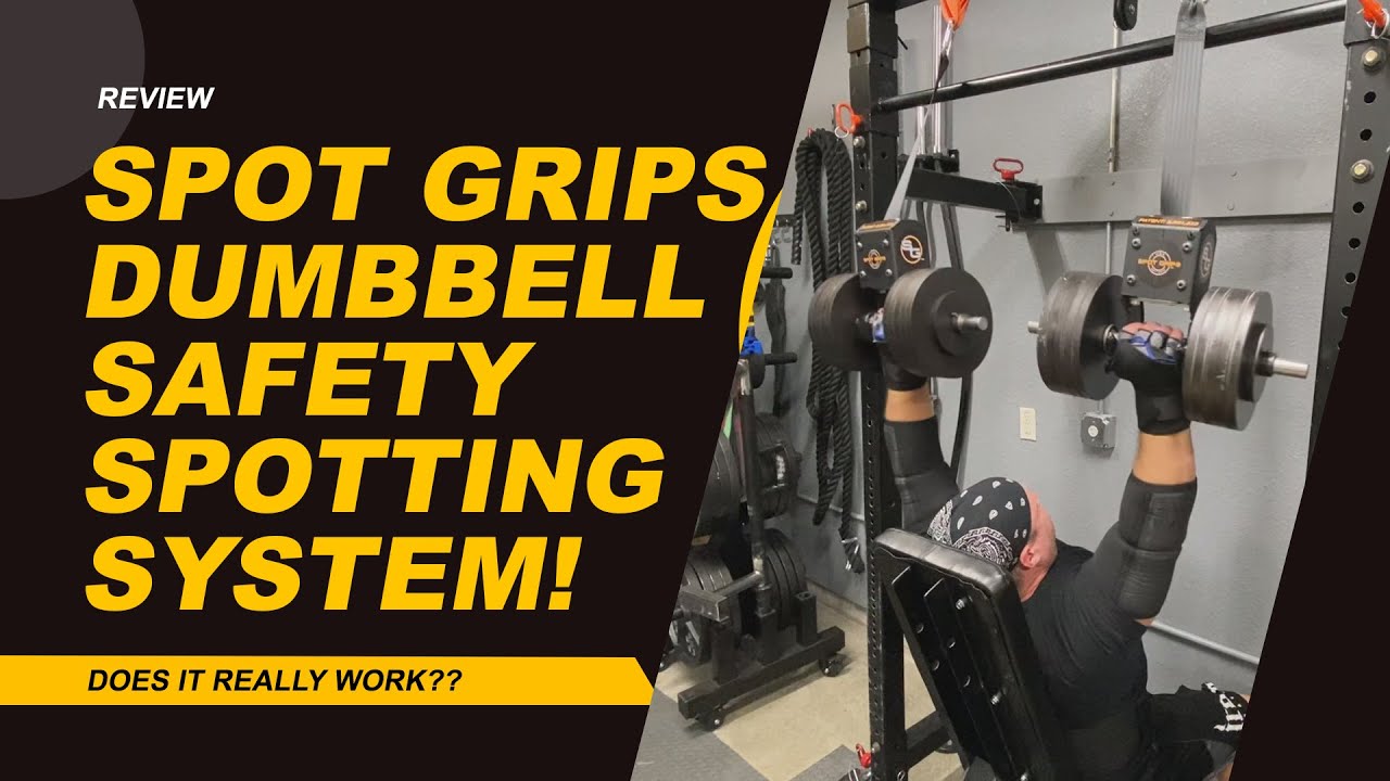 Dumbbell Safety Spotter System | Ironcore Spot Grips Review
