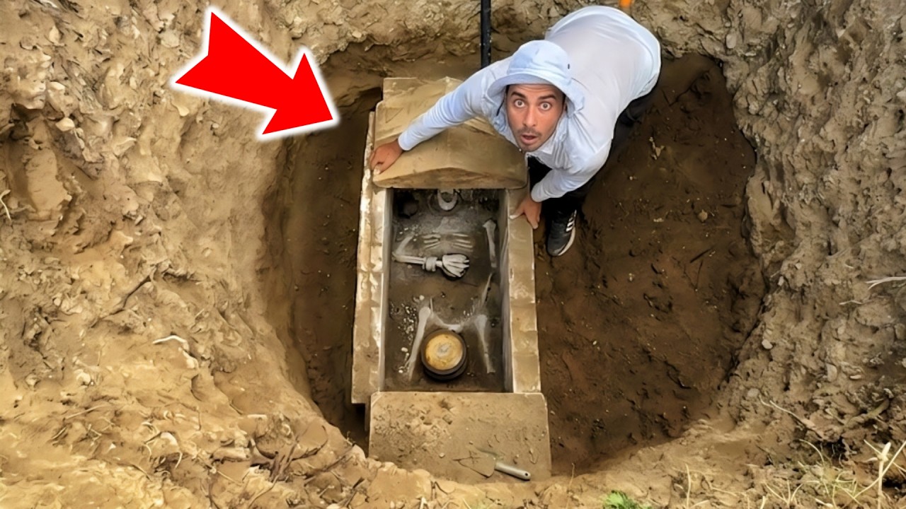 We Found A King's Tomb! It Was CREEPY! (We Examined The Skeleton!)