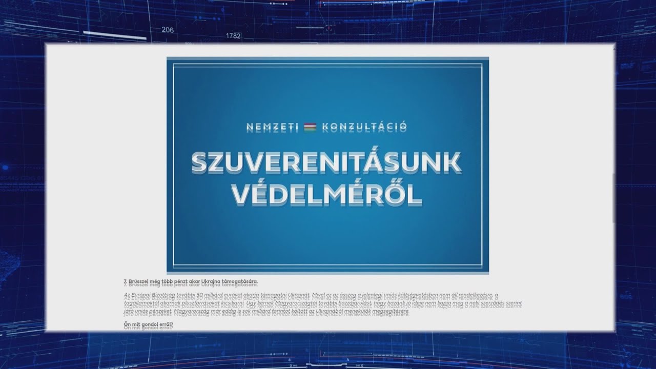 F&oacute;kuszban az &ouml;nrendelkez&eacute;s &ndash; Kar&aacute;csonyig post&aacute;zz&aacute;k a Nemzeti Konzult&aacute;ci&oacute; k&eacute;rdő&iacute;veit
