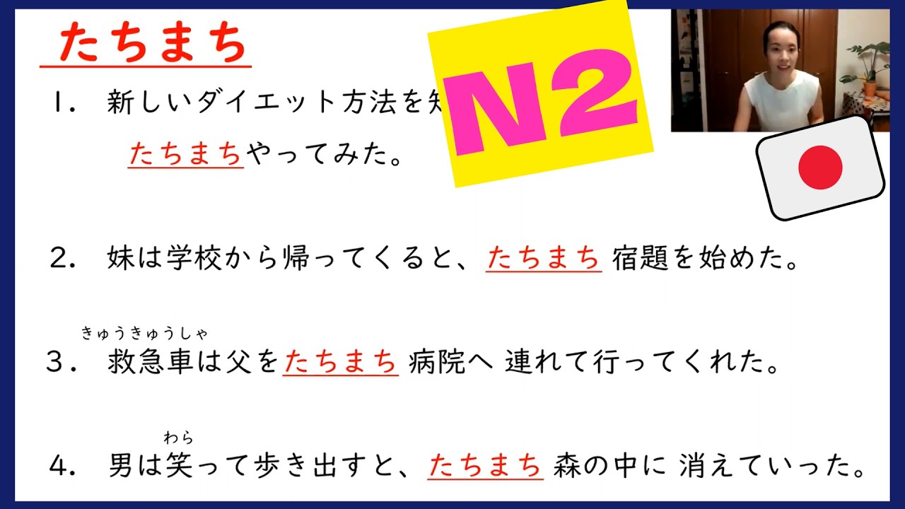 【JLPT直前対策！】1時間でJLPT N2語彙 / 日本語能力試験 N2 / JLPT N2 Vocabulary