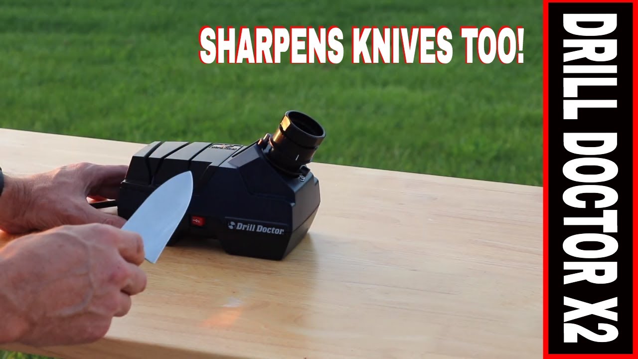 NEW DRILL DOCTOR X2- JUST RELEASED- KNIFE & DRILL BIT SHARPENER + MORE!!