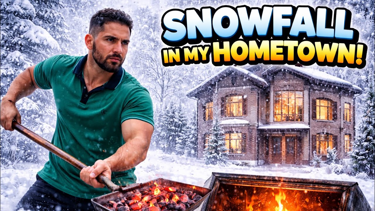 Friday morning - TGIF - Thank God it’s Friday- Snow day - Snowed all over the valley  - Snowfall 