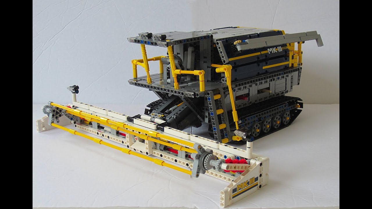Lego Technic Combine Harvester | 42055 C MODEL