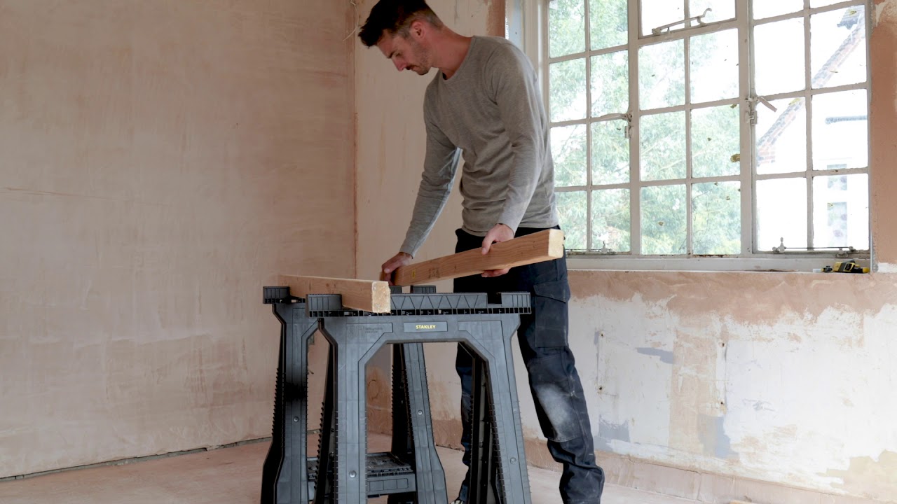 STANLEY&reg; Junior Folding Sawhorse (Twin Pack)