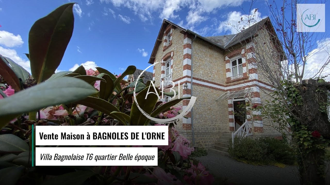 Vente Maison à BAGNOLES DE L'ORNE NORMANDIE 6 pièces - 238.000  €