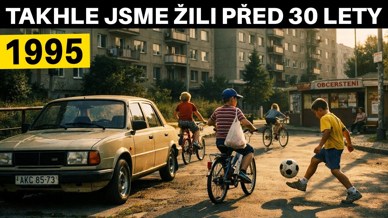 Takhle vypadal jeden obyčejný den v roce 1995. Vzpomeneš si?