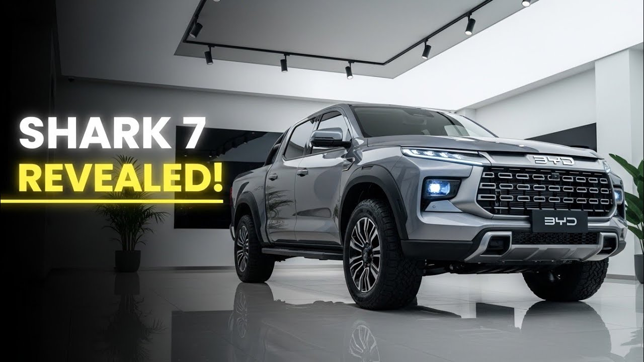 2027 BYD Shark 7 – The Future Hybrid Pickup Revealed!