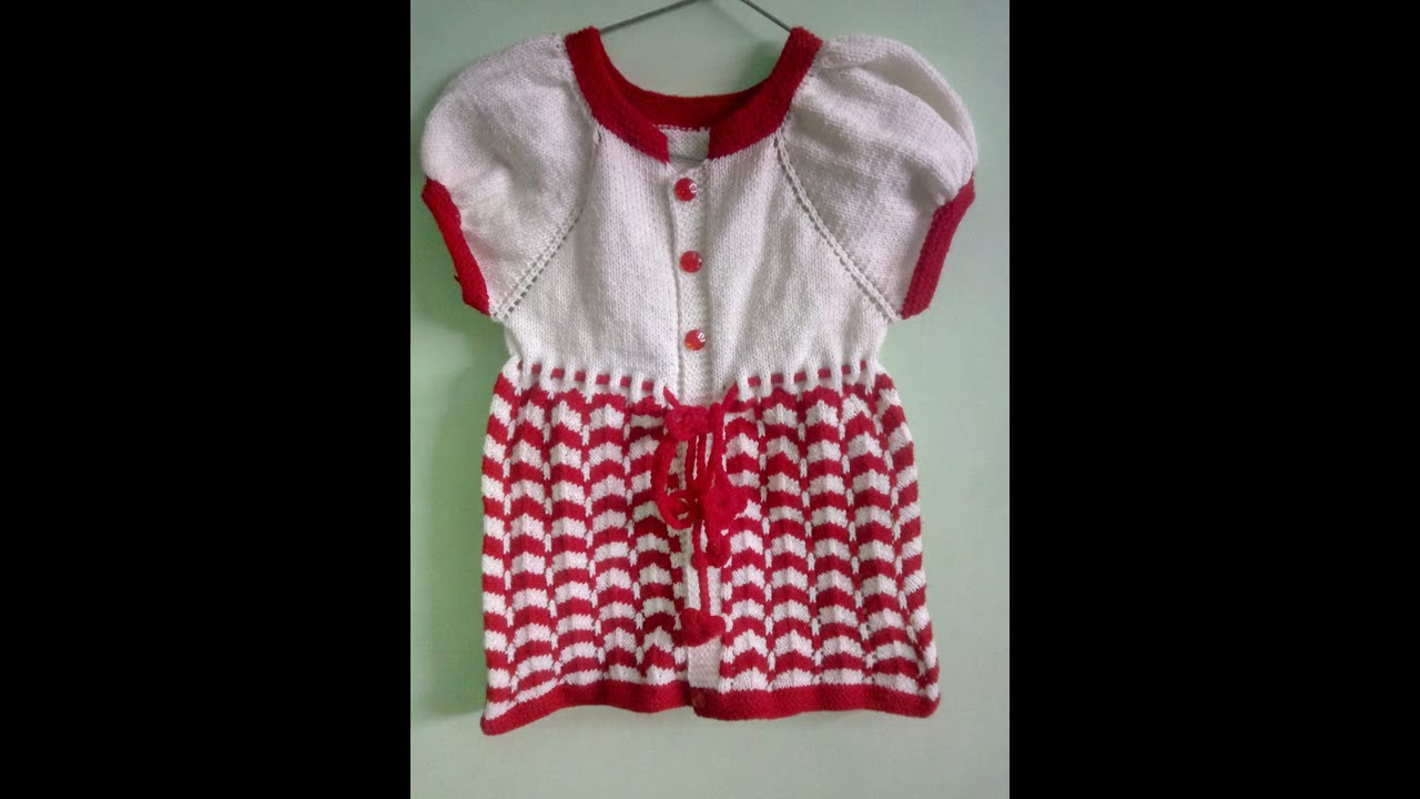 Easy woolen frock with puffed sleeves|hindi