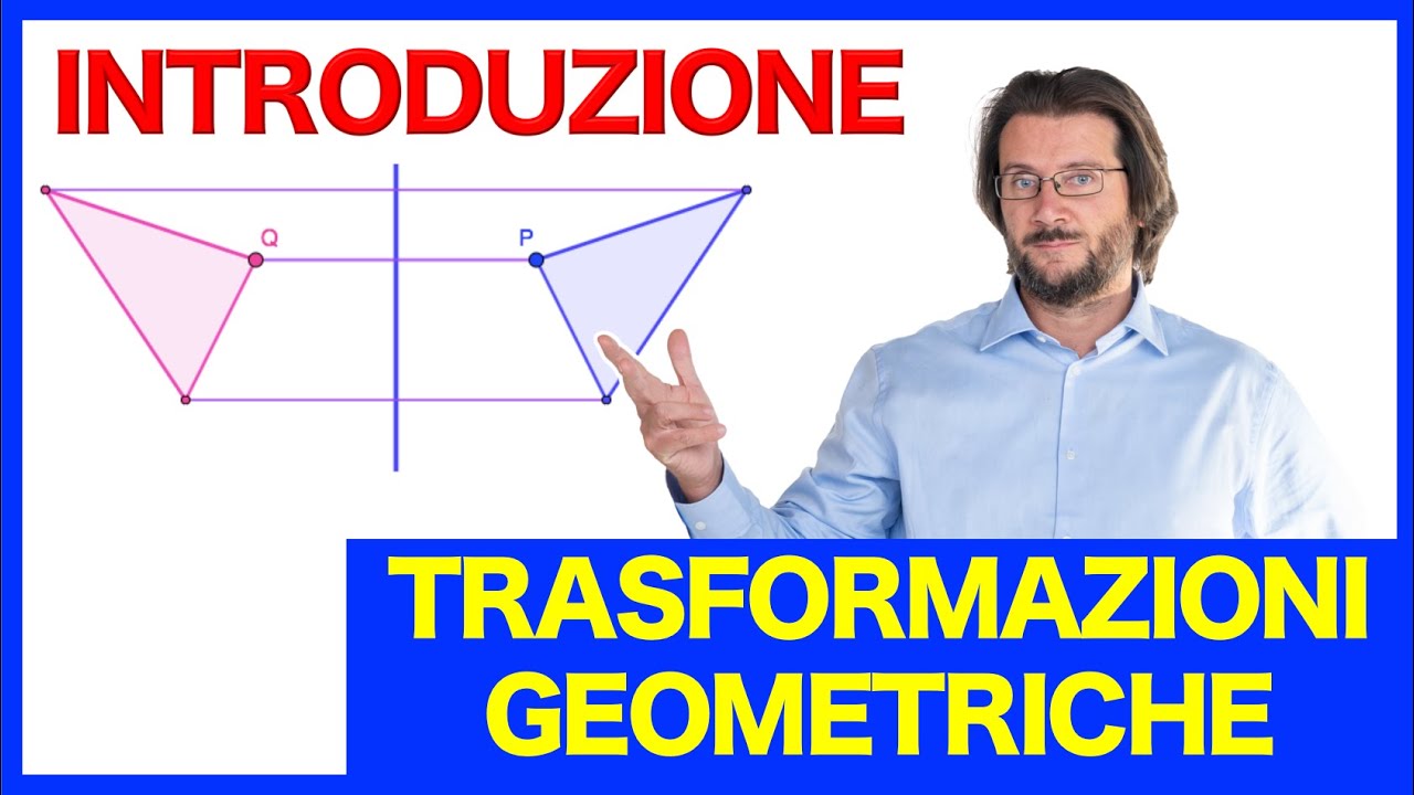 Introduzione alle trasformazioni geometriche: simmetrie, rotazioni e traslazioni