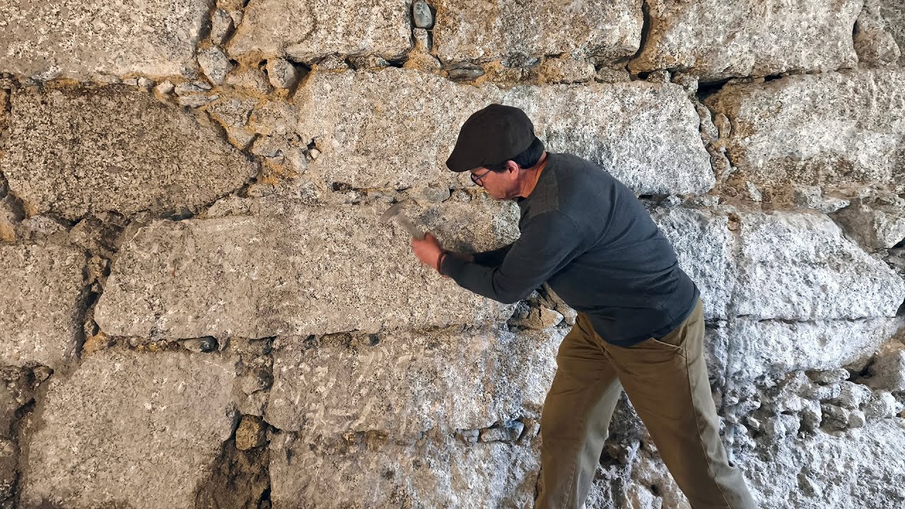 Cleaning the Basement Granite Wall & Stopping Bobo’s Great Escape