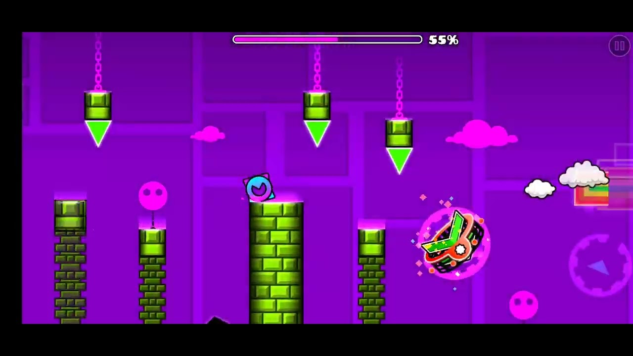 ANGEL PARTY  %100  BY d8x9egd10 me Easy Geometry dash legazy