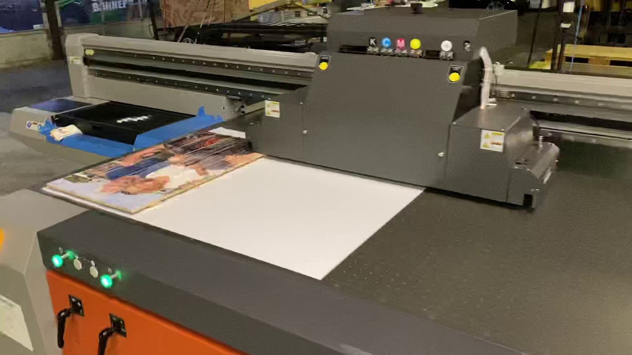 Fluid Color (Handtop) Flatbed Printer