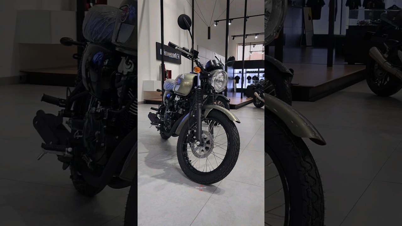 [SHORT REVIEW] Kawasaki W175 SE Model 2025 #kawasakiw175 #w175se #reviewmotor #motorcycle