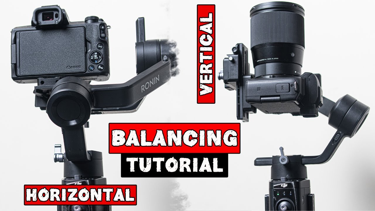 DJI Ronin SC Balancing Tutorial | Shoot Horizontal and Vertical Videos.