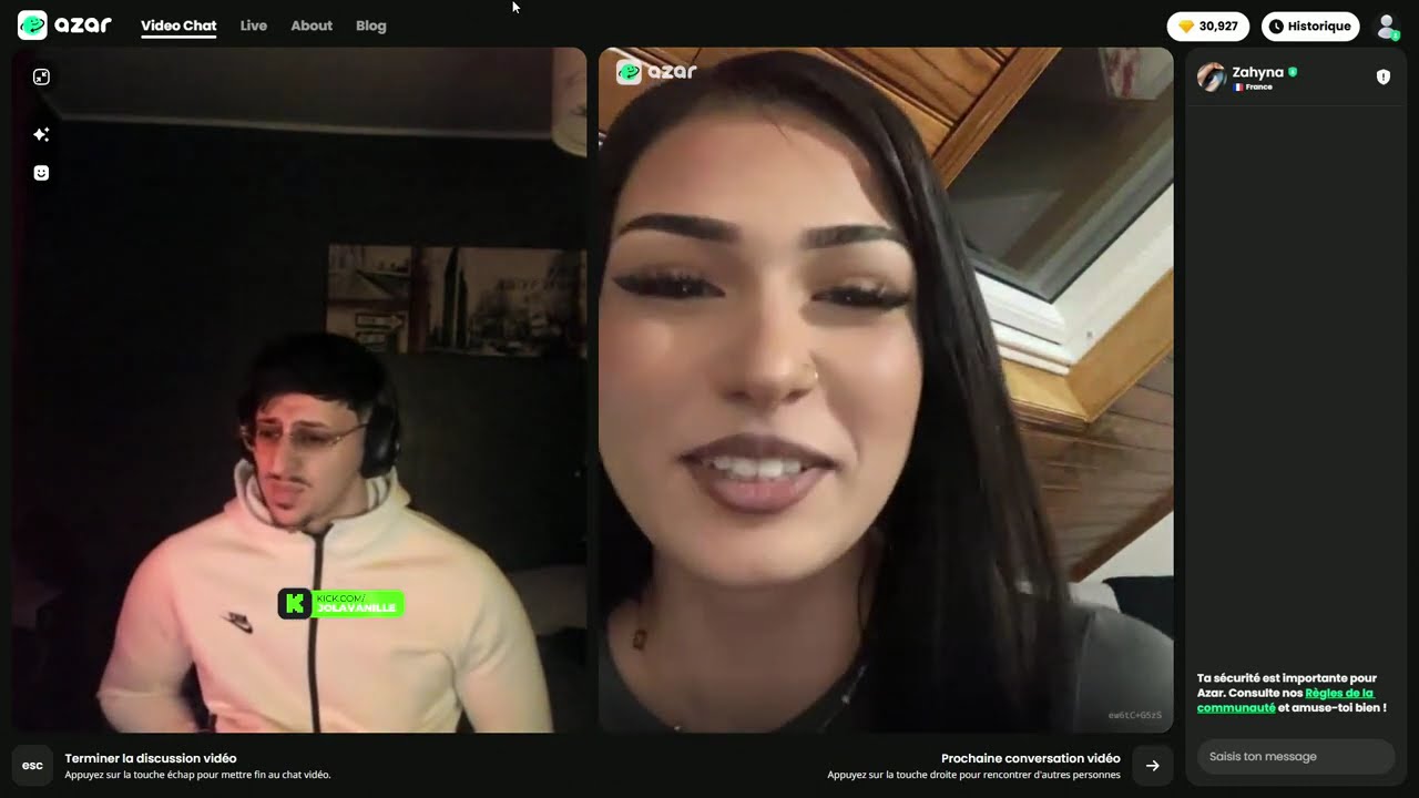 JOLAVANILLE GÈRE UNE FRAPPE SUR AZAR